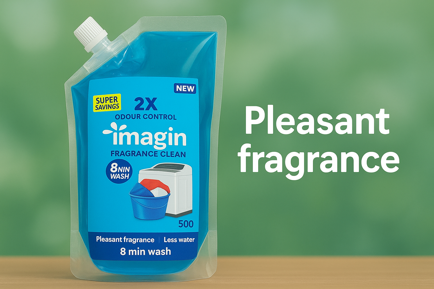 Imagin Liquid detergent Blue Aqua Fragnance