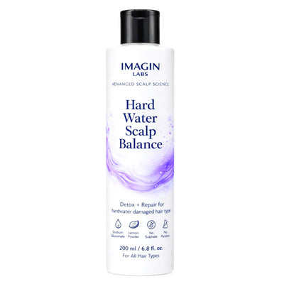 Hard Water Shampoo for mineral buildup removal & scalp detox